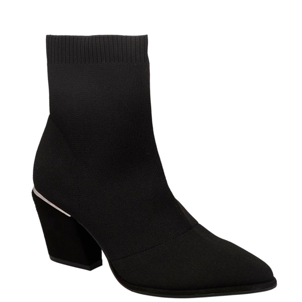 MIA DRAXTON never worn black knit bootie